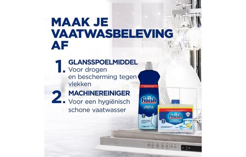 Finish Quantum All in One Regular Vaatwastabletten - 44 Capsules