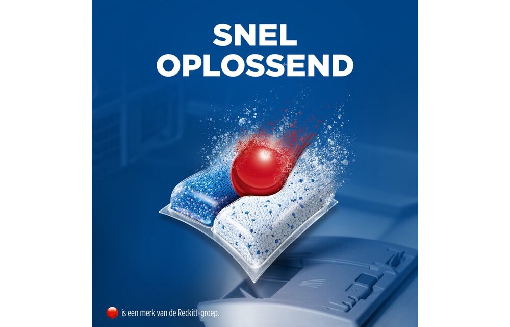 Finish Quantum All in One Vaatwastabletten Regular – 88 Capsules – 2 x 44 – Voordeelverpakking