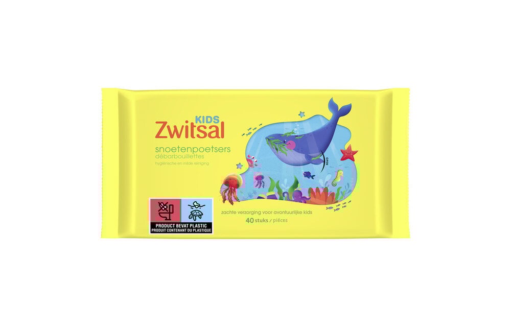 Zwitsal Snoetenpoetsers Frozen 40 stuks