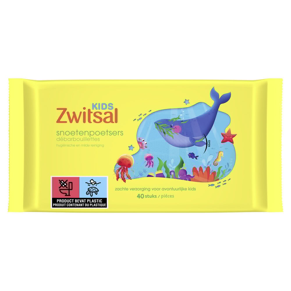 Zwitsal Snoetenpoetsers Frozen 40 stuks
