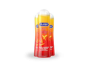 Durex Verwarmende Glijmiddel - 100 ml x3