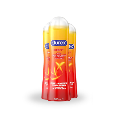 Durex Verwarmende Glijmiddel - 100 ml x3