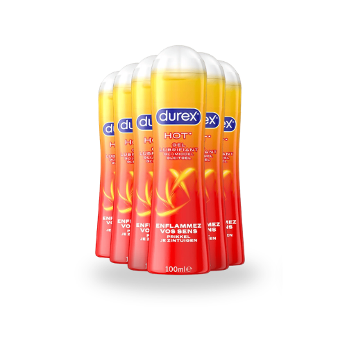 Durex Verwarmende Glijmiddel - 100 ml x6