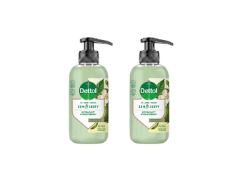 Dettol Handzeep – Antibacterieel – Zen & Zesty – Groene Thee & Bergamot – 300 ml x2