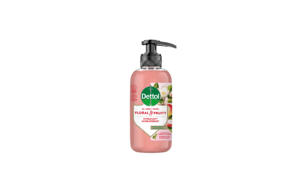 Dettol Handzeep - Antibacterieel - Floral & Fruity - Vlinderbloesem & Appelextract - 300ml