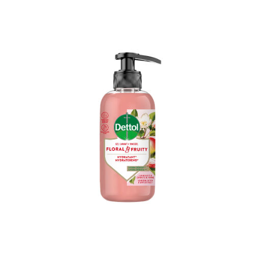 Dettol Handzeep - Antibacterieel - Floral & Fruity - Vlinderbloesem & Appelextract - 300ml