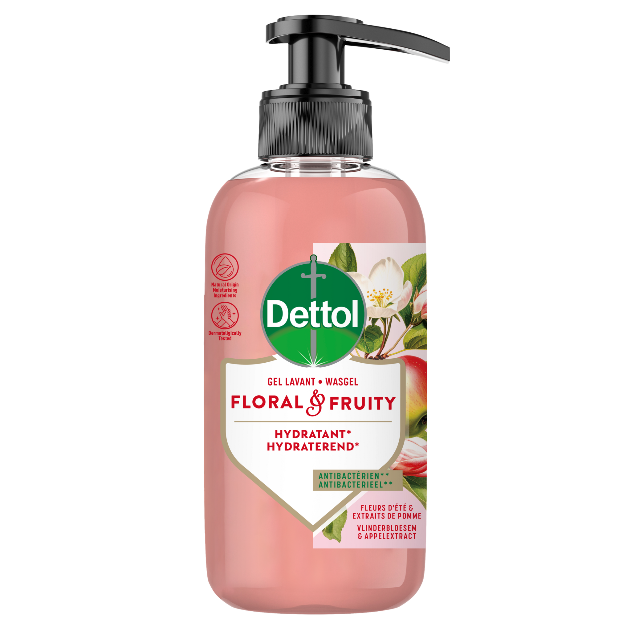 Dettol Handzeep - Antibacterieel - Floral & Fruity - Vlinderbloesem & Appelextract - 300ml