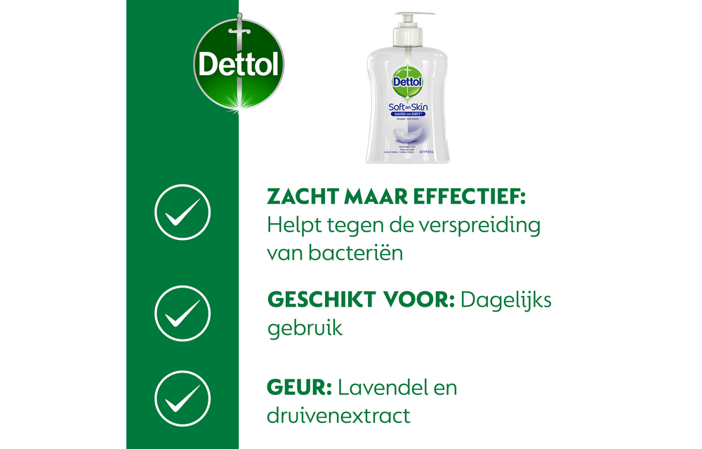 Dettol Handzeep - Gevoelige Huid - 250ml x2