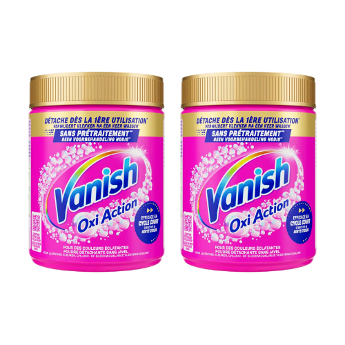 Vanish Pink Laundry Booster Powder 480g x2