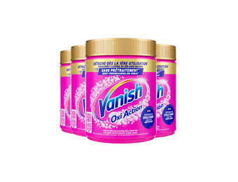 Vanish Pink Laundry Booster Powder 480g x4