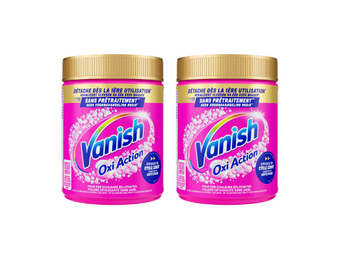 Vanish Oxi Action Vlekverwijderaar Poeder Color – 2x 960 g – 1,92 kg – Voordeelverpakking