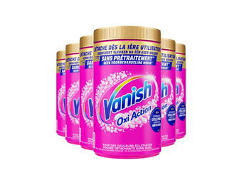 Vanish Oxi Action Vlekverwijderaar Poeder Color – 6x 960 g – 5,76 kg – Voordeelverpakking