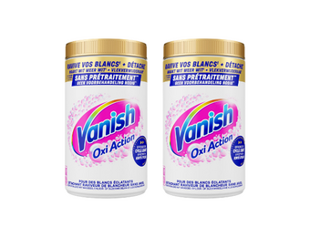 Vanish Oxi Action Vlekverwijderaar Poeder White – 2x 1,445 kg – 2,89 kg – Voordeelverpakking