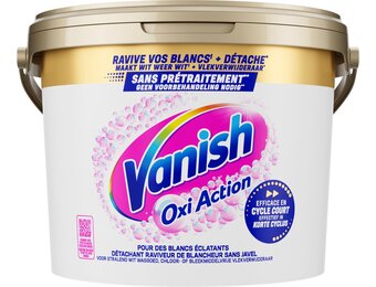 Vanish Oxi Action Vlekverwijderaar Poeder White – 2,7 kg – Voor Witte Was