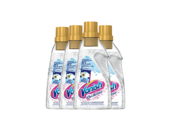 Vanish Oxi Action Vlekverwijderaar Gel White – 4x 750 ml – 3 Liter – Voordeelverpakking