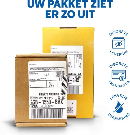 Durex - Condoom Orgasm Intense 10 stuks - Stimulerende Glijmiddel Intense Orgasm 10ml