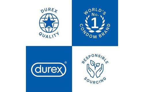 Durex - Condoom Orgasm Intense 10 stuks - Stimulerende Glijmiddel Intense Orgasm 10ml