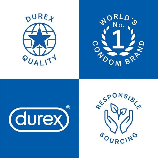 Durex - Condoom Orgasm Intense 10 stuks - Stimulerende Glijmiddel Intense Orgasm 10ml