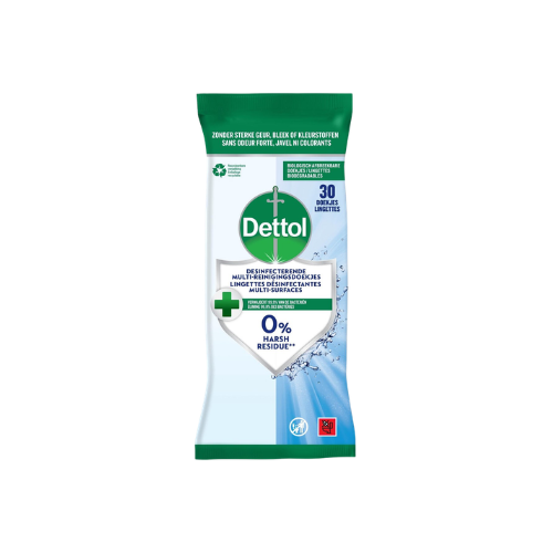 Dettol Desinfecterende Reinigingsdoekjes Cleanser - 30 stuks