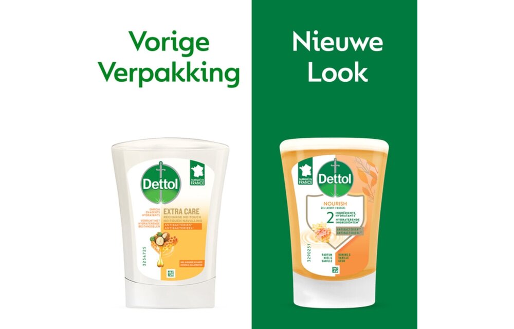 No Touch Kit Aloe Vera - 2 x Dettol No-Touch Refill Extra Care Honey Sheabutter 250ML - Voordeelpakket