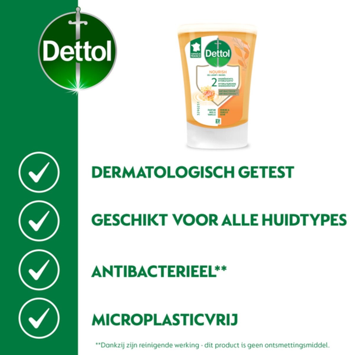 No Touch Kit Aloe Vera - 2 x Dettol No-Touch Refill Extra Care Honey Sheabutter 250ML - Voordeelpakket