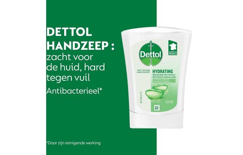 Dettol No Touch Refill Hydrating Aloe Vera 250ML - 10 Stuks - Voordeelverpakking