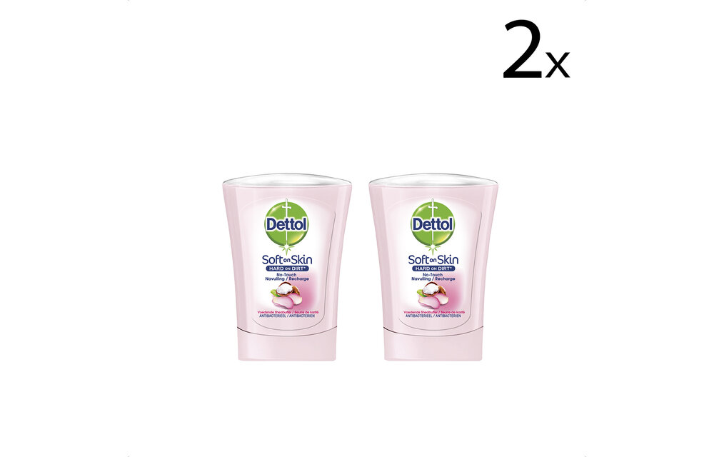 Dettol Handzeep No Touch Navulling - Galamboter - 250ml x2