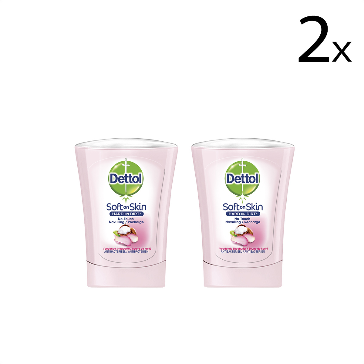 Dettol Handzeep No Touch Navulling - Galamboter - 250ml x2