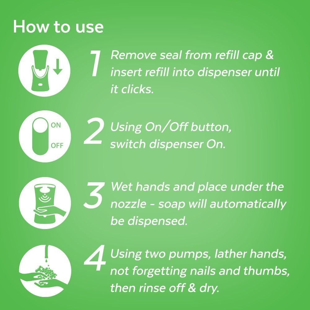 Dettol Handzeep No Touch Navulling - Galamboter - 250ml x2