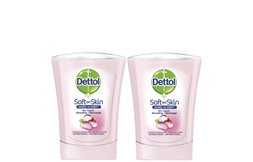 Dettol Handzeep No Touch Navulling - Galamboter - 250ml x2