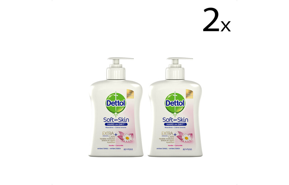 Dettol Extra Care Chamomile 250ML - 2 Stuks - Voordeelverpakking