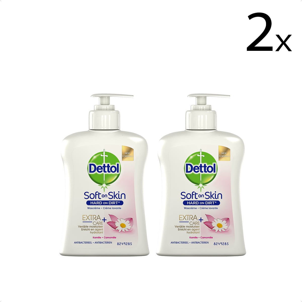 Dettol Extra Care Chamomile 250ML - 2 Stuks - Voordeelverpakking