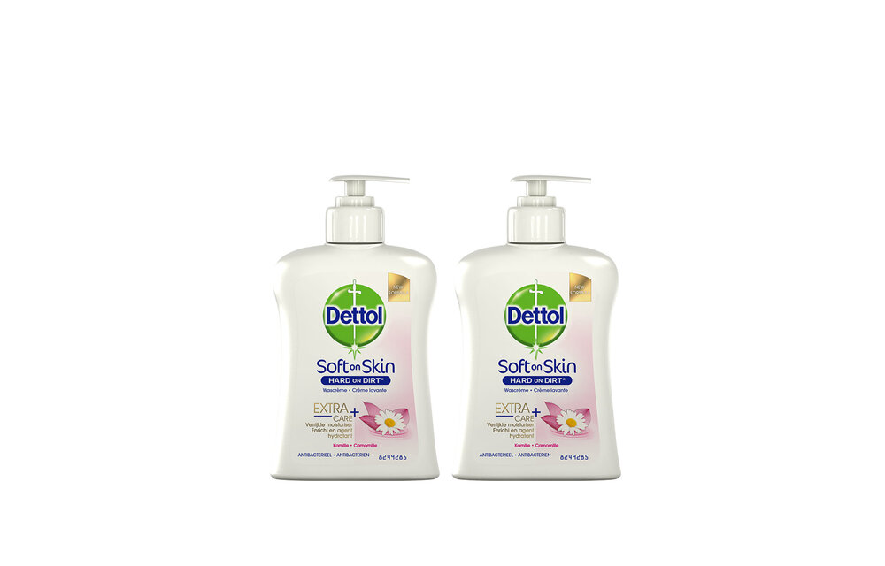 Dettol Extra Care Chamomile 250ML - 2 Stuks - Voordeelverpakking