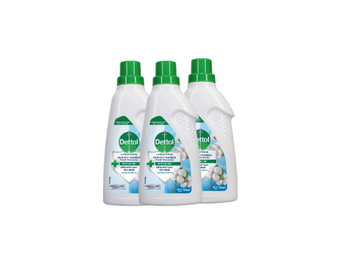 Dettol Antibacterieel Desinfectiemiddel voor Wasgoed – 3x 750 ml – 2,25 Liter – Wasmiddeltoevoeging