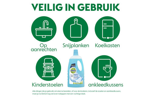 Dettol - 72 stuks Schoonmaakdoekjes - Citrus - 1L Allesreiniger - Katoenfris - Voordeelverpakking
