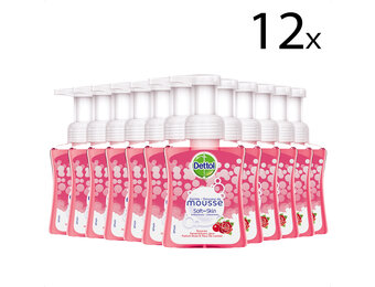 Dettol Handzeep Zachte Mousse - Roos & Kersenbloesem - 250ml x12