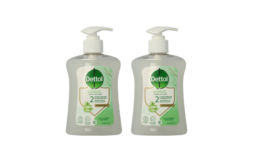 Dettol Hydrating Aloe Vera 250ML - 2 Stuks - Voordeelverpakking