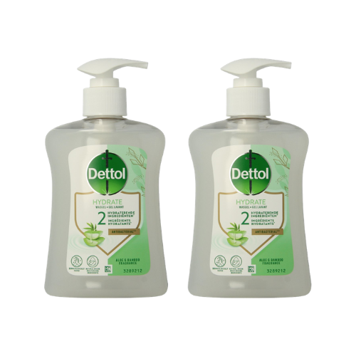 Dettol Hydrating Aloe Vera 250ML - 2 Stuks - Voordeelverpakking