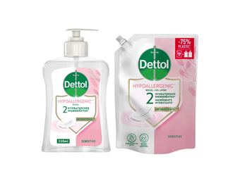 Dettol - 2x Dettol Refill Sensitive 500ML - 1 x Dettol Sensitive 250ML - Voordeelpakket