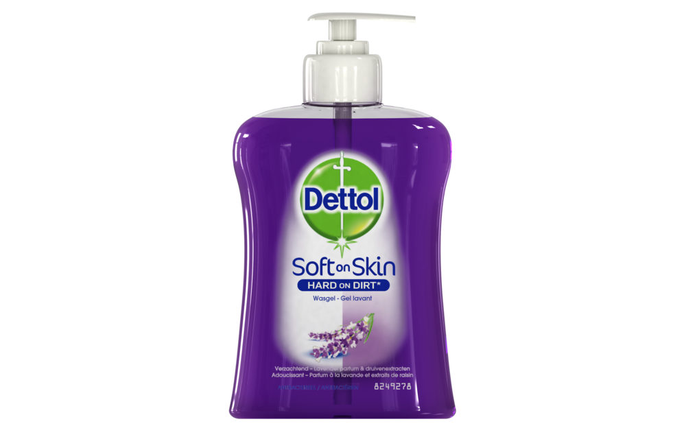 Dettol Handzeep - Verzachtend - Lavendel - 250ml x4