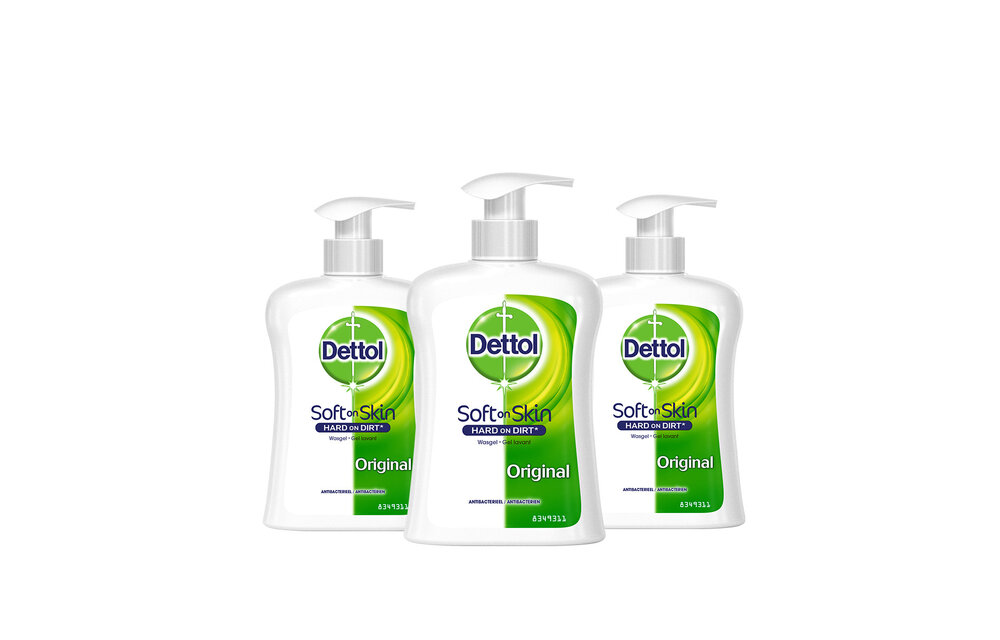 Dettol Handzeep - Original - 250ml x3