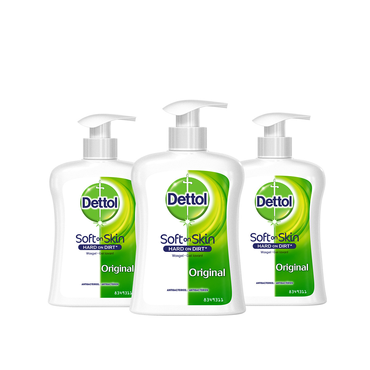 Dettol Handzeep - Original - 250ml x3
