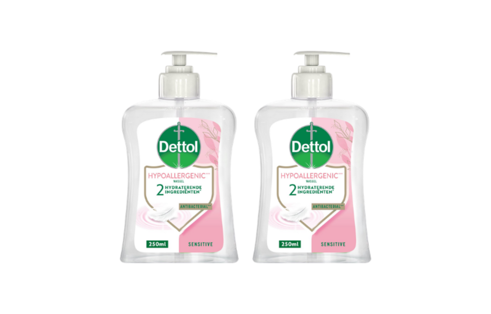 Dettol Handzeep - Gevoelige Huid - 250ml x2