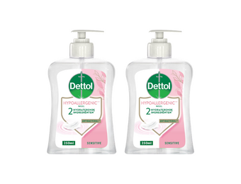 Dettol Handzeep - Gevoelige Huid - 250ml x2