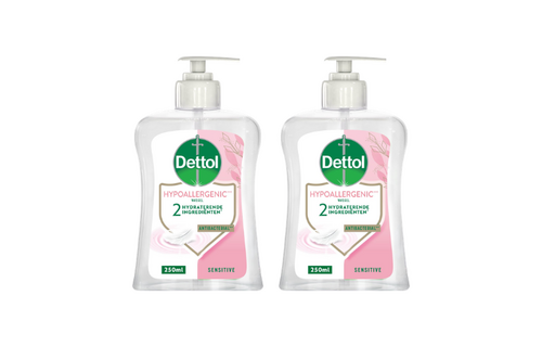 Dettol Handzeep - Gevoelige Huid - 250ml x2
