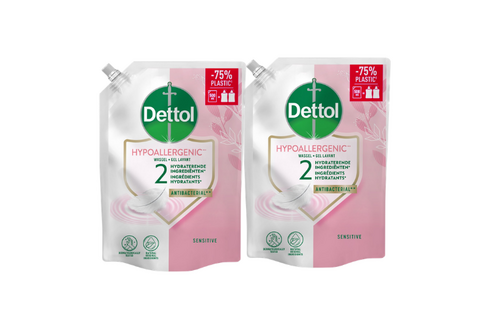 Dettol Refill Sensitive 500ML - 2 Stuks - Voordeelverpakking