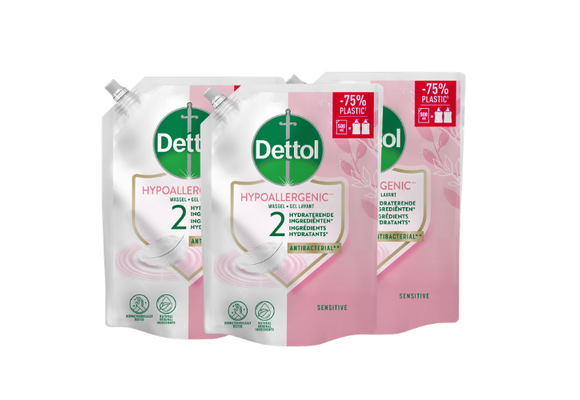 Dettol Refill Sensitive 500ML x 3