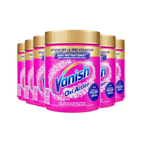 Vanish Oxi Action Vlekverwijderaar Poeder Color – 6x 960 g – 5,76 kg – Voordeelverpakking