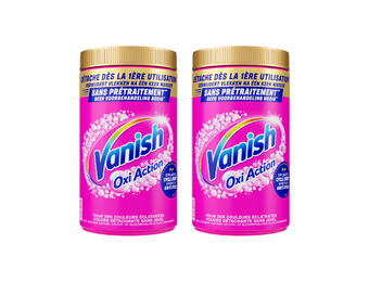 Vanish Oxi Action Vlekverwijderaar Poeder Color – 2x 1,45 kg – 2,9 kg – Voordeelverpakking
