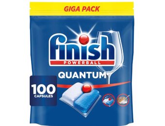 Finish Vaatwastabletten Powerball Quantum - 100 stuks
